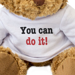 YOU CAN DO IT! - Teddy Bear - Cute Cuddly Soft - Supportive Gift Present