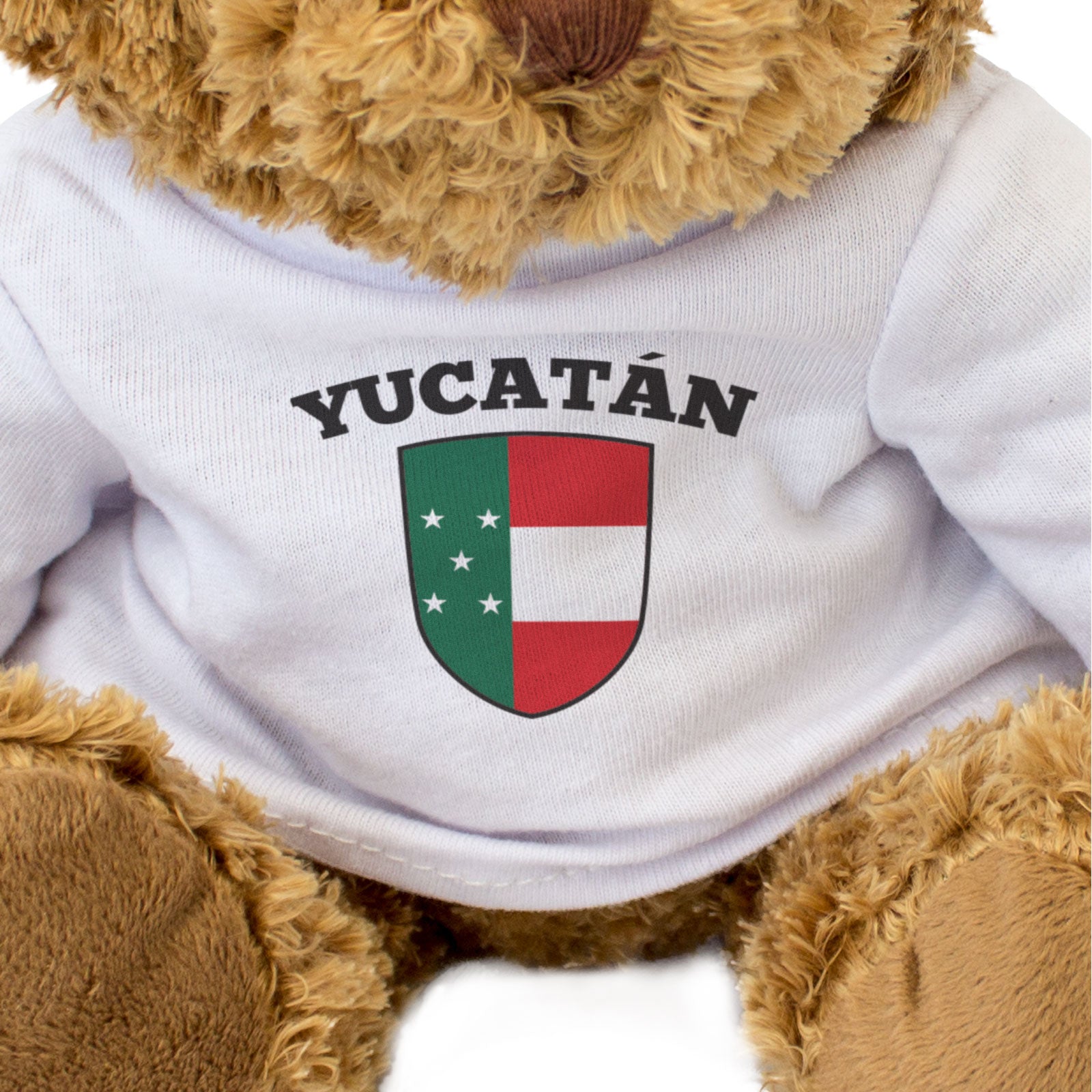 YUCATÁN FLAG - Teddy Bear - Cute Funny Soft - Mexico Souvenir Gift Present