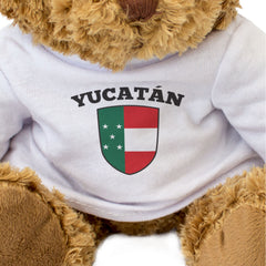 YUCATÁN FLAG - Teddy Bear - Cute Funny Soft - Mexico Souvenir Gift Present