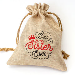 Best Little Sister Ever - Toasted Coconut Bowl Candle – Soy Wax - Gift Present