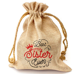 Best Little Sister Ever - Toasted Coconut Bowl Candle – Soy Wax - Gift Present