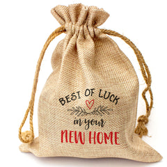 Best Of Luck In Your New Home - Toasted Coconut Bowl Candle – Soy Wax - Gift Present