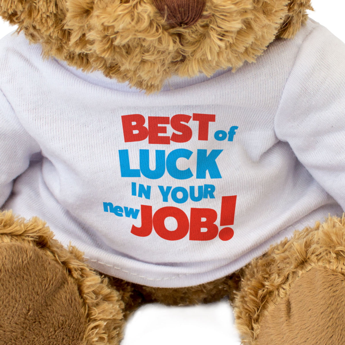 Best Of Luck In Your New Job! - Teddy Bear