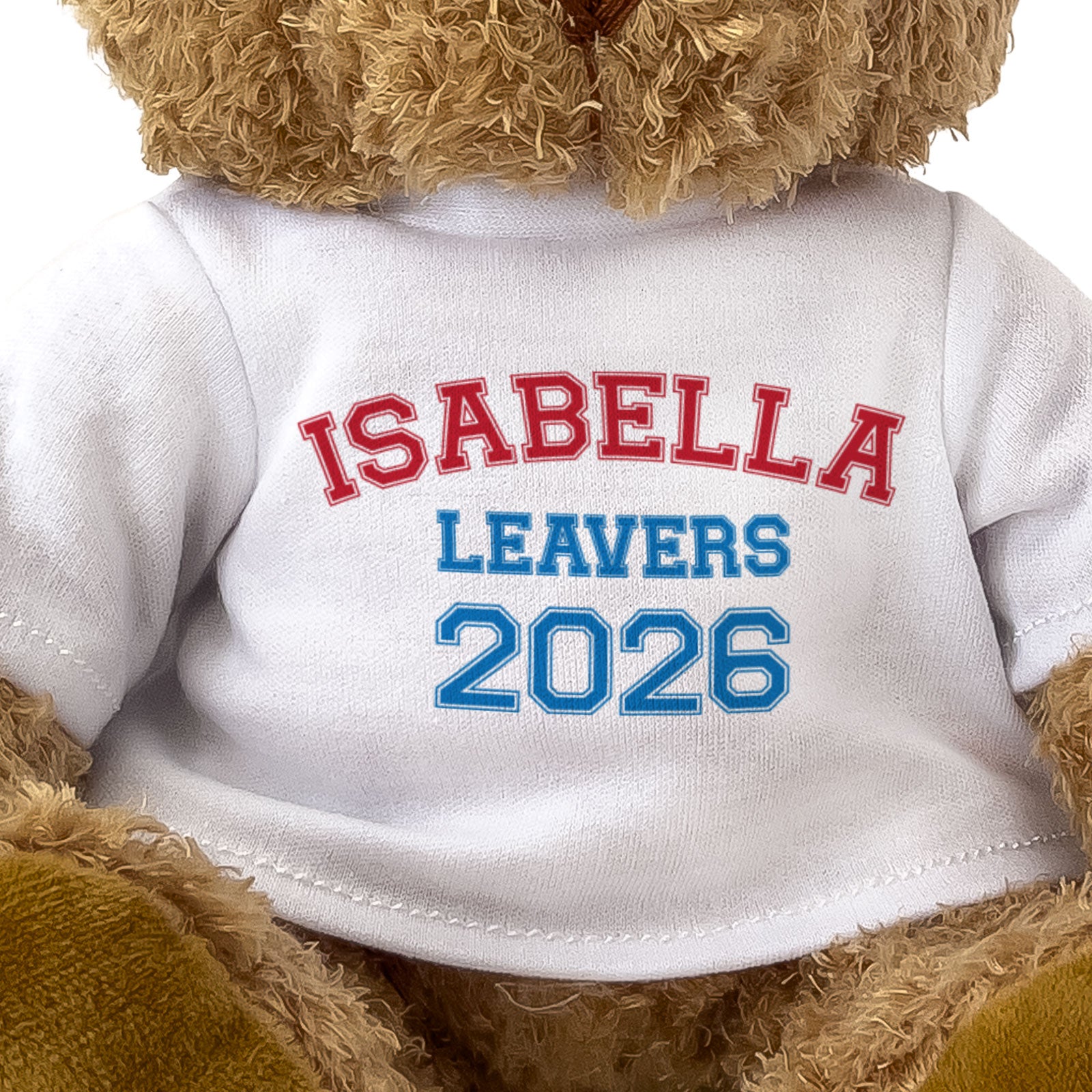 LEAVERS 26 Personalised - Teddy Bear - Cute - Graduation 2026 Gift Present