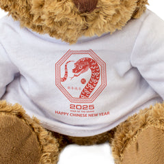 Happy Chinese New Year 2025: Year Of The Snake - Teddy Bear