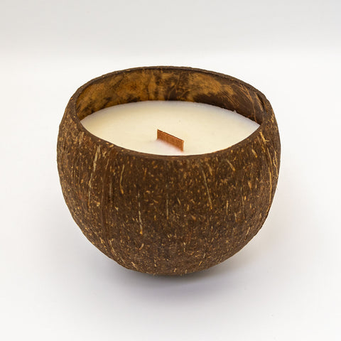 Coconut Shell Candle – Toasted Coconut Scent (Wholesale UK Only)