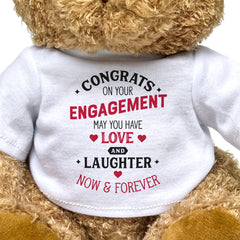 Congrats On Your Engagement - Teddy Bear