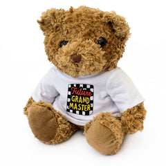 Future Grandmaster - Teddy Bear - Chess Fan Gift Present