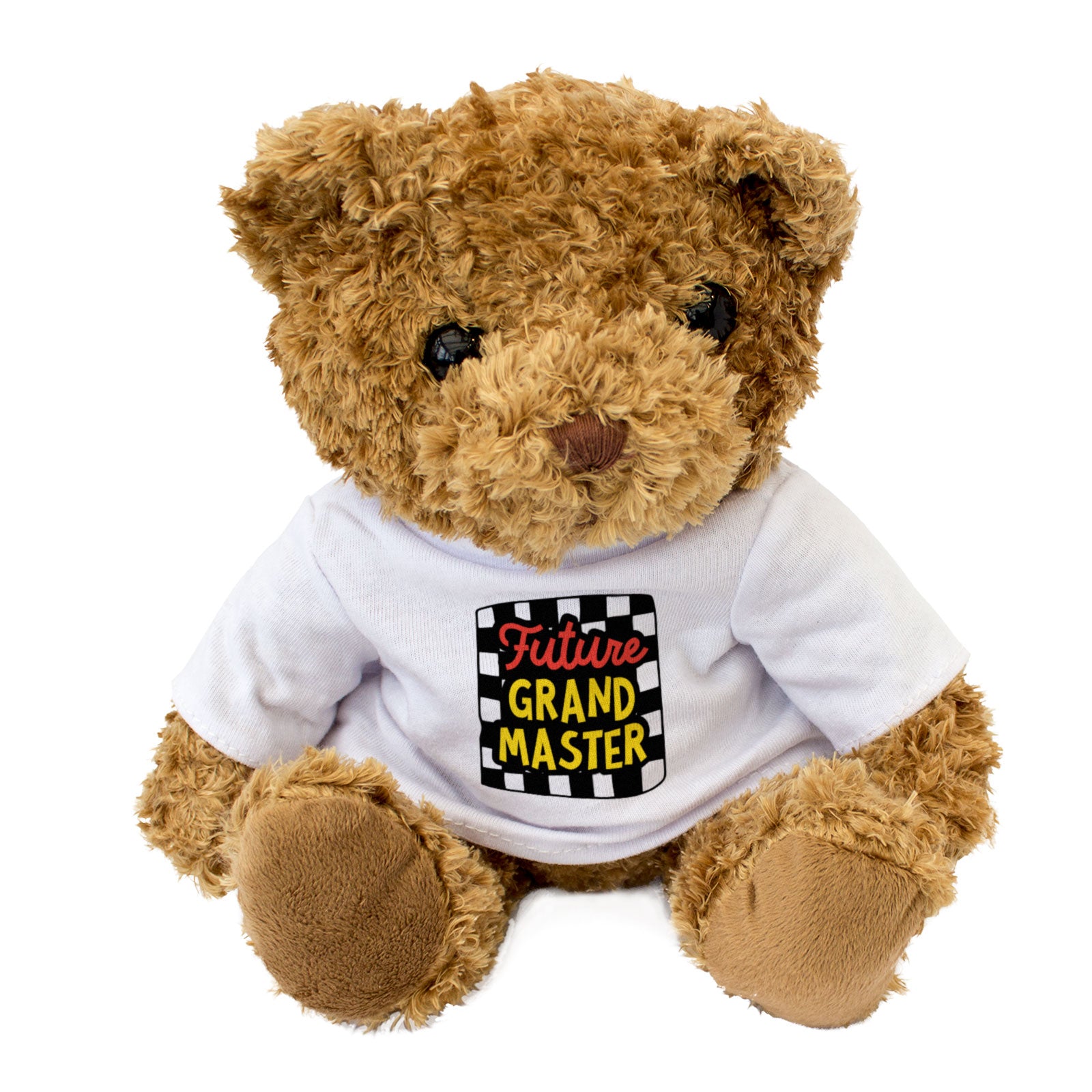 Future Grandmaster - Teddy Bear - Chess Fan Gift Present