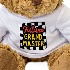 Future Grandmaster - Teddy Bear - Chess Fan Gift Present