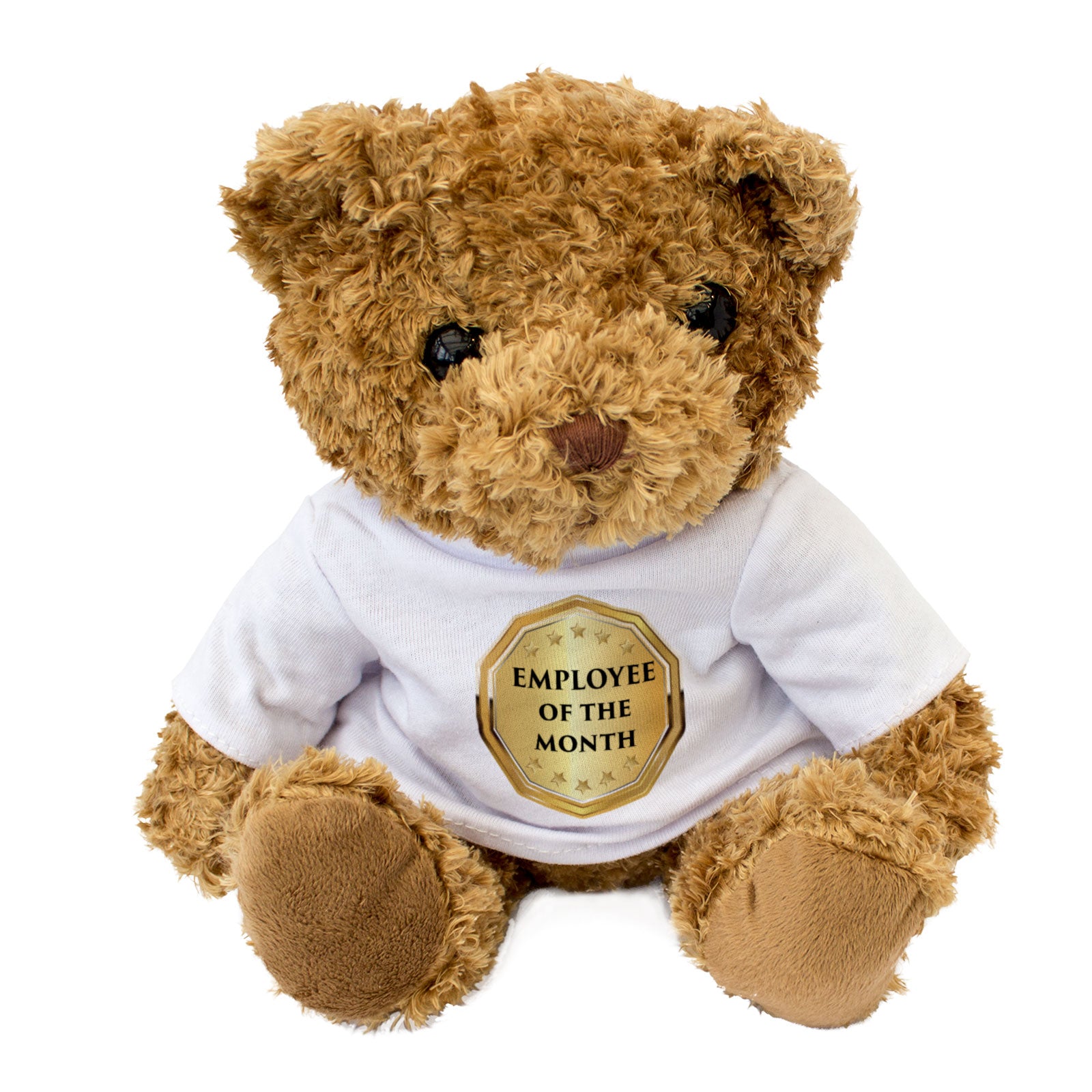 Employee Of The Month (Gold) - Teddy Bear