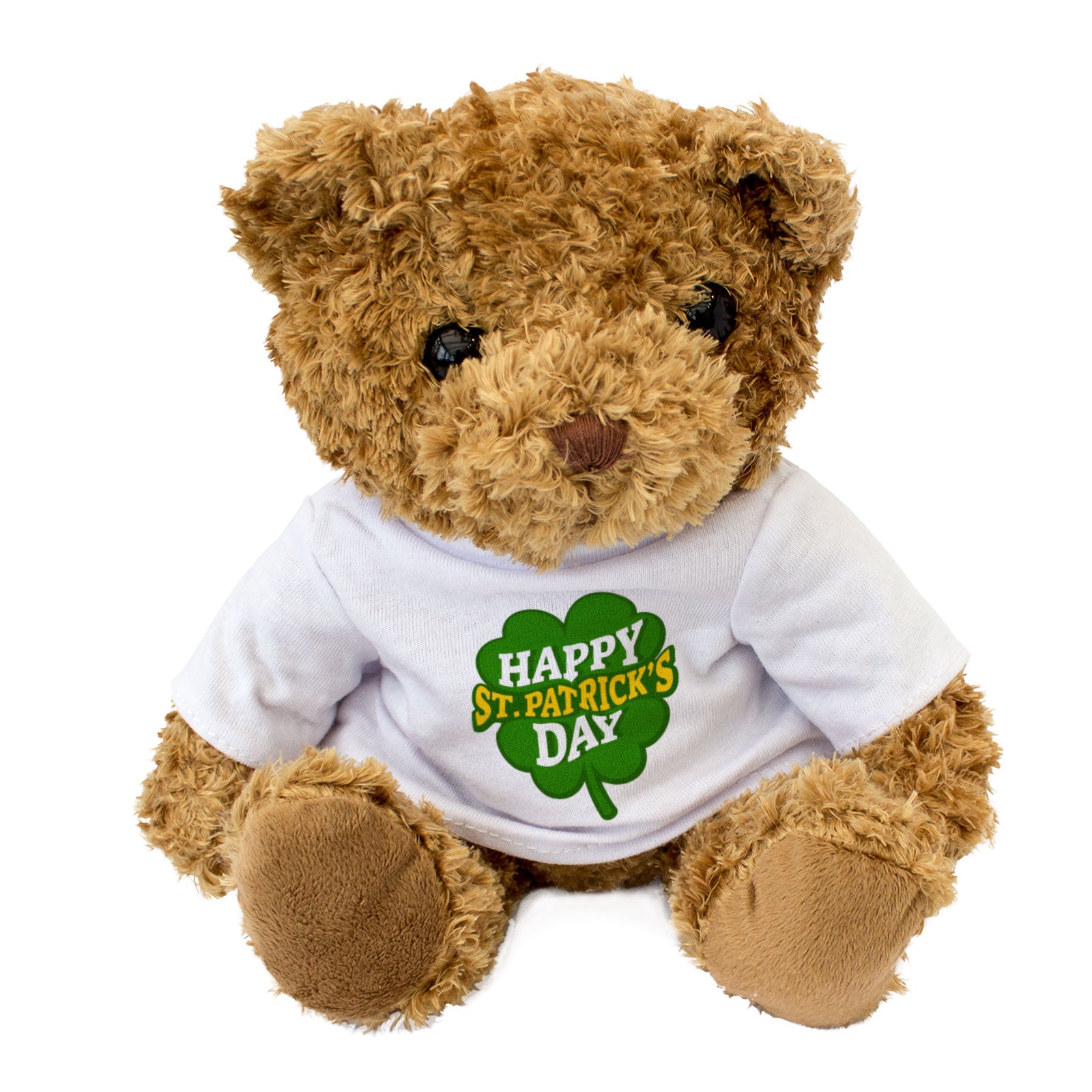 Happy Saint Patricks Day - Clover - Teddy Bear - Gift Present