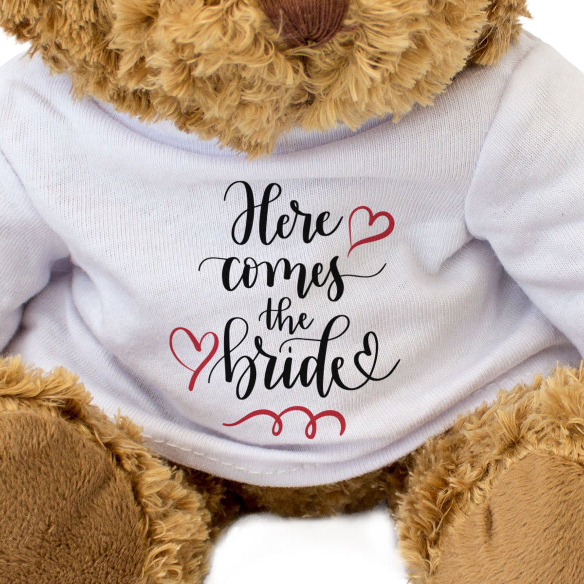 HERE COMES THE BRIDE - Teddy Bear - Gift Present