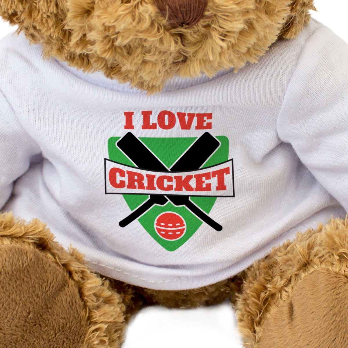 I Love Cricket - Teddy Bear