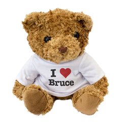 I Love Bruce - Teddy Bear