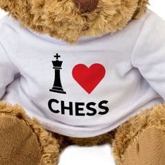 I Love Chess - Teddy Bear