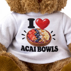 I Love Acai Bowls teddy bear - image 3