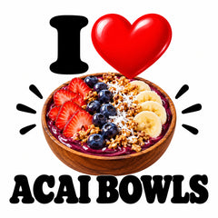 I Love Acai Bowls teddy bear - image 4