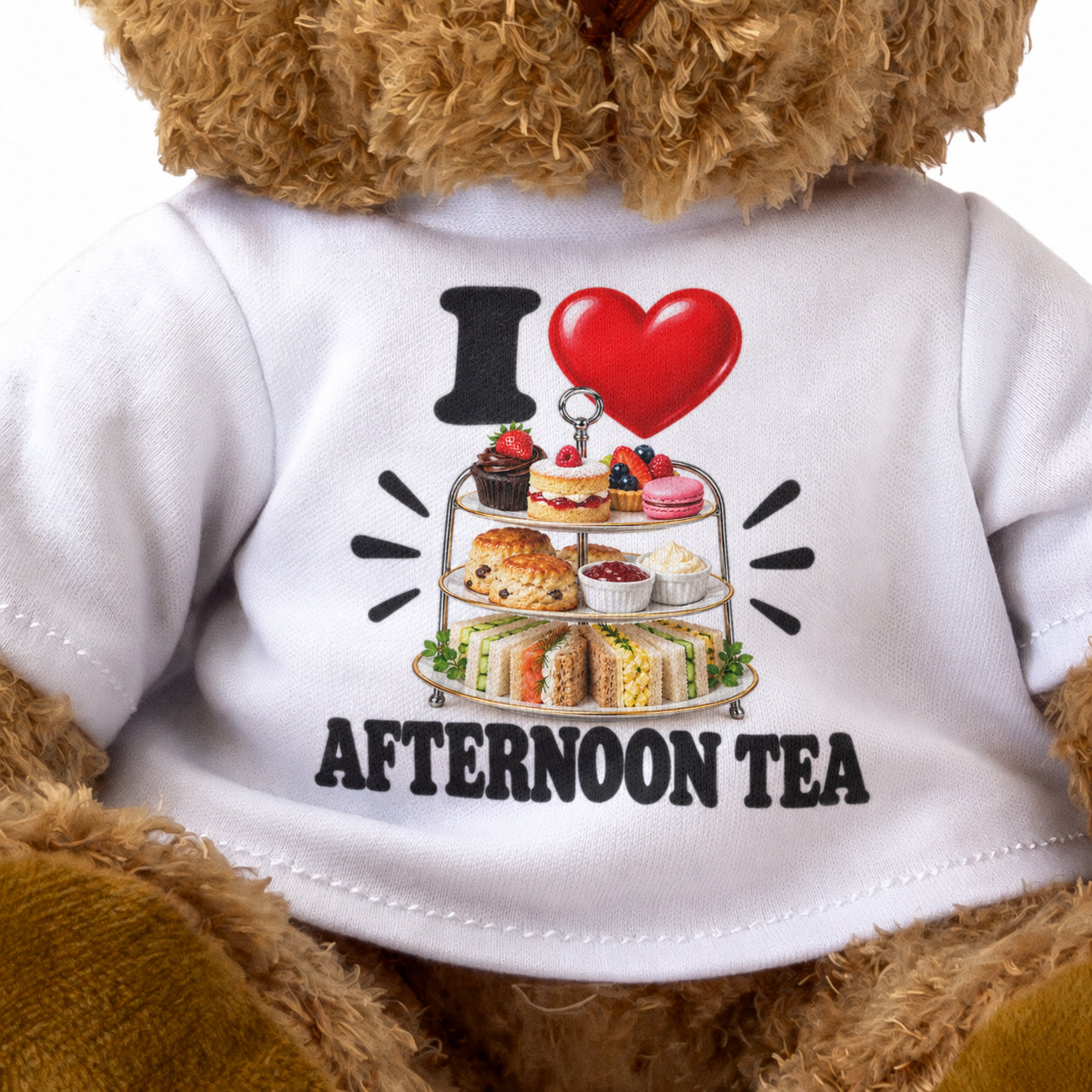 I Love Afternoon Tea teddy bear - image 3