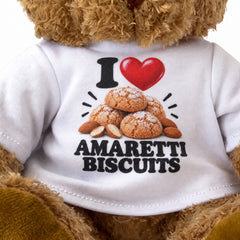 I Love Amaretti Biscuits teddy bear - image 3
