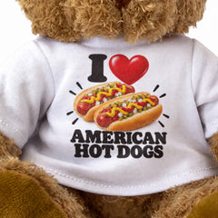 I Love American Hot Dogs teddy bear - image 3