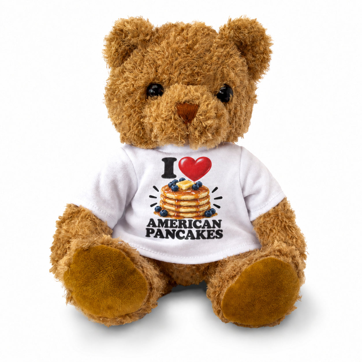 I Love American Pancakes teddy bear - image 2