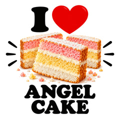 I Love Angel Cake teddy bear - image 4