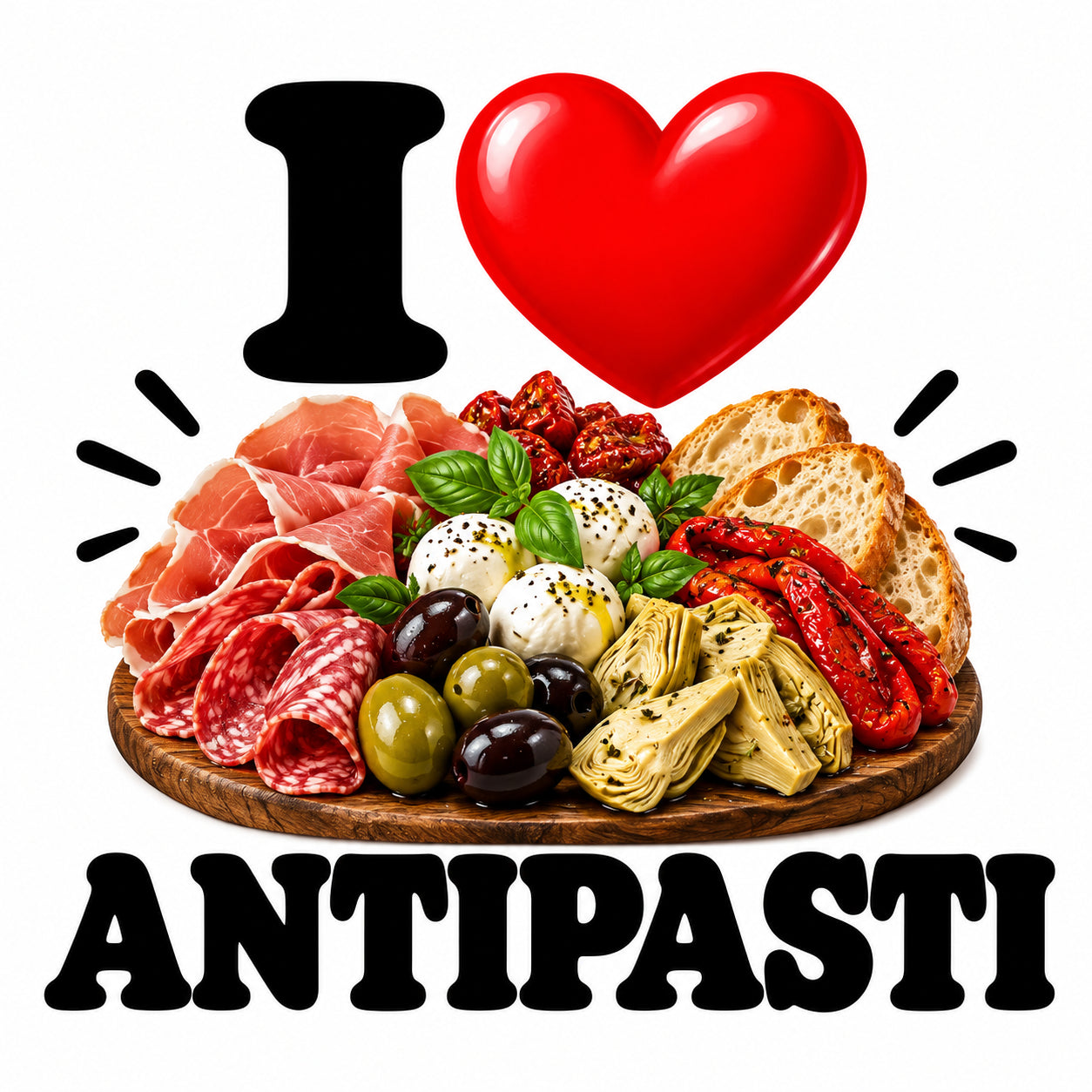I Love Antipasti teddy bear - image 4