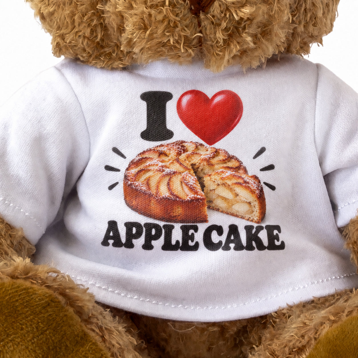 I Love Apple Cake teddy bear - image 3