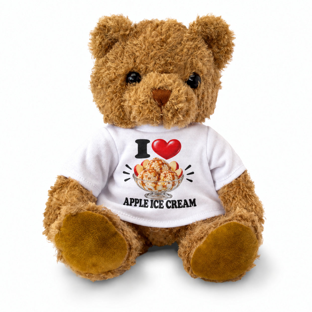 I Love Apple Ice Cream teddy bear - image 2