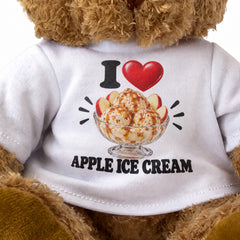 I Love Apple Ice Cream teddy bear - image 3