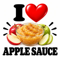 I Love Apple Sauce teddy bear - image 4