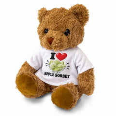 I Love Apple Sorbet teddy bear