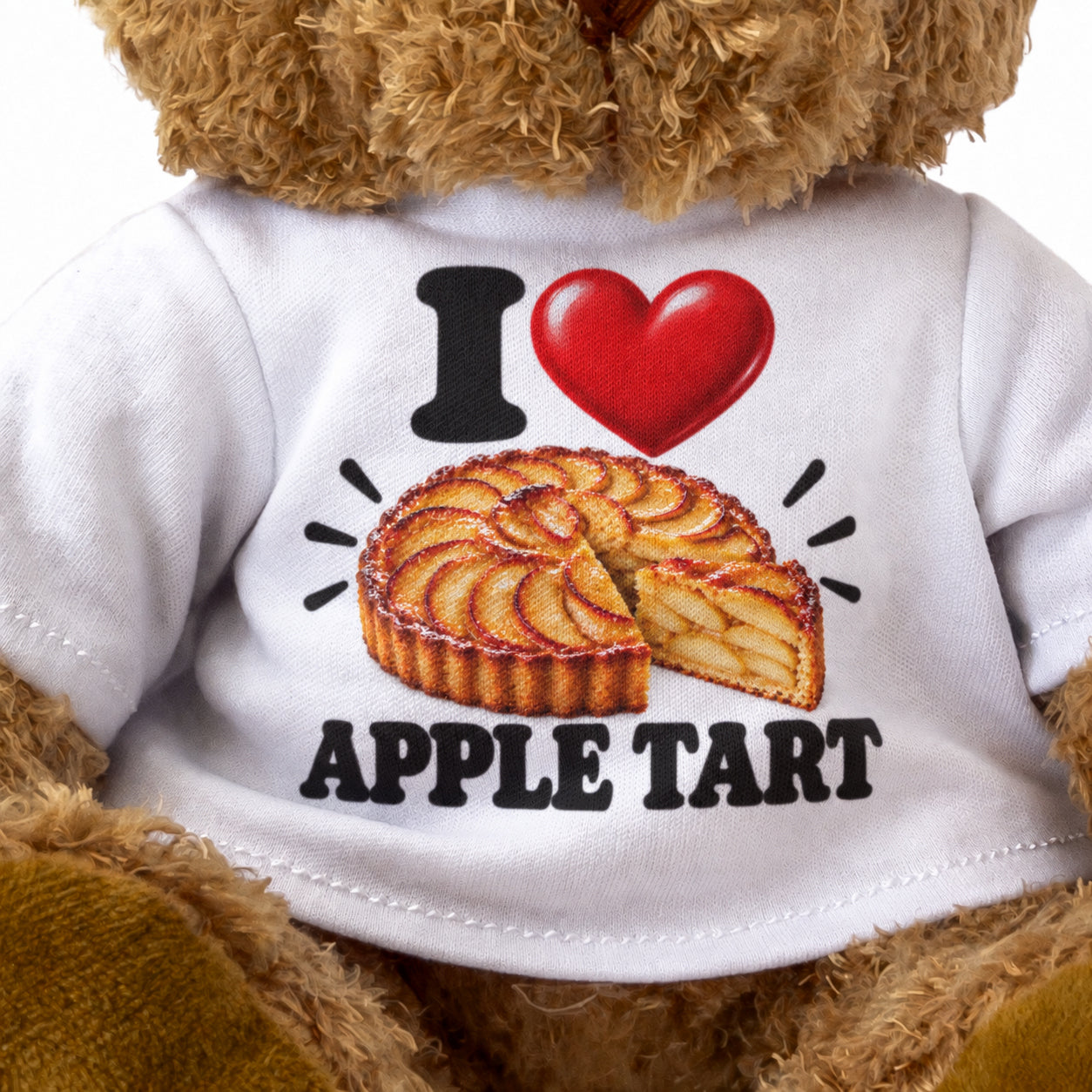 I Love Apple Tart teddy bear - image 3