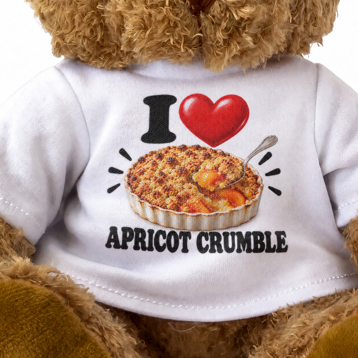 I Love Apricot Crumble teddy bear - image 3