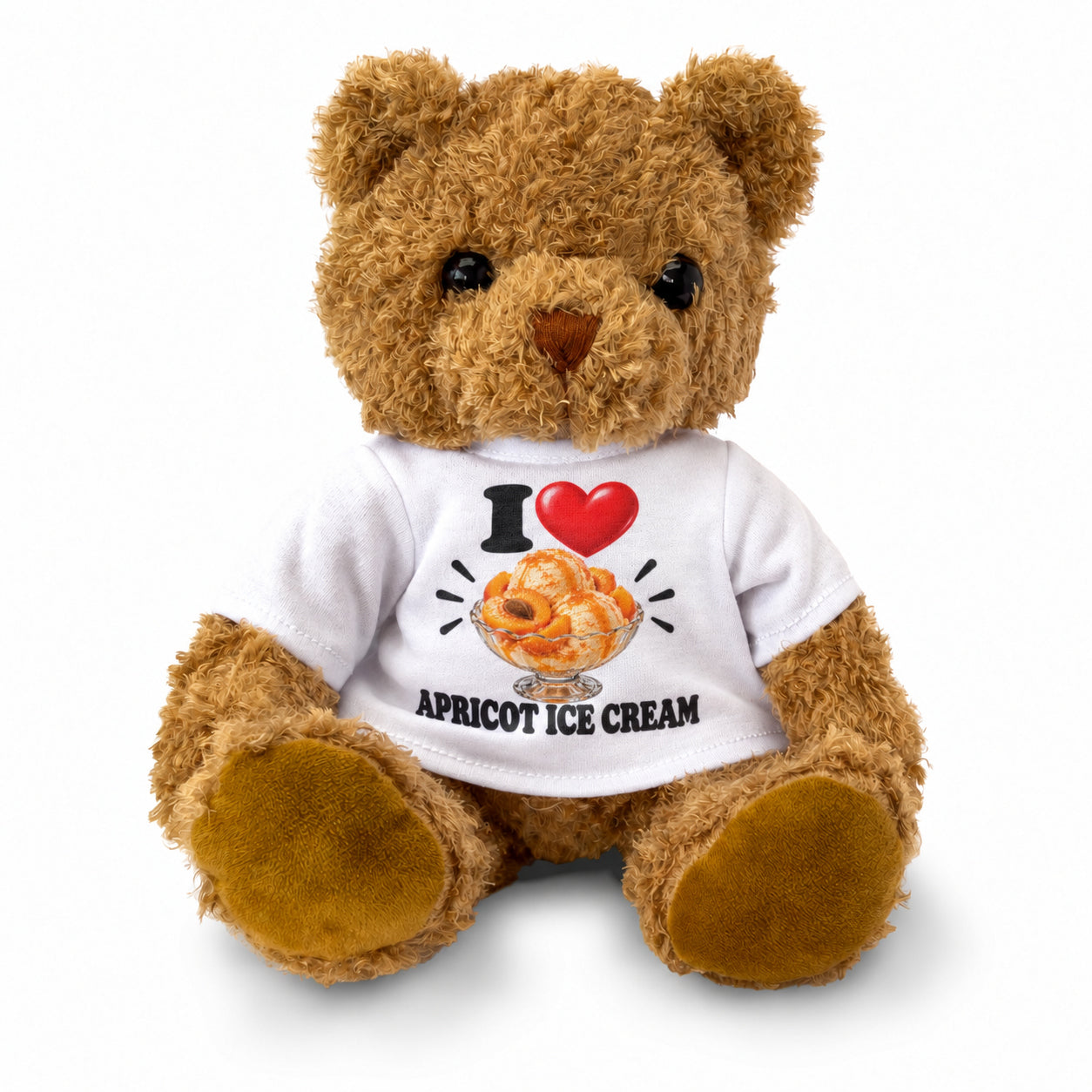 I Love Apricot Ice Cream teddy bear - image 2