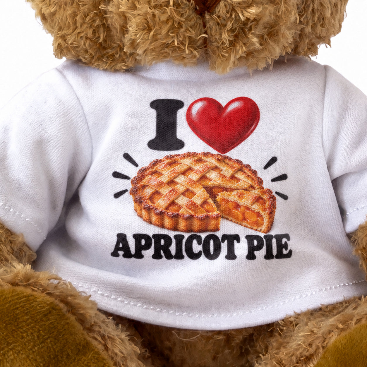 I Love Apricot Pie teddy bear - image 3