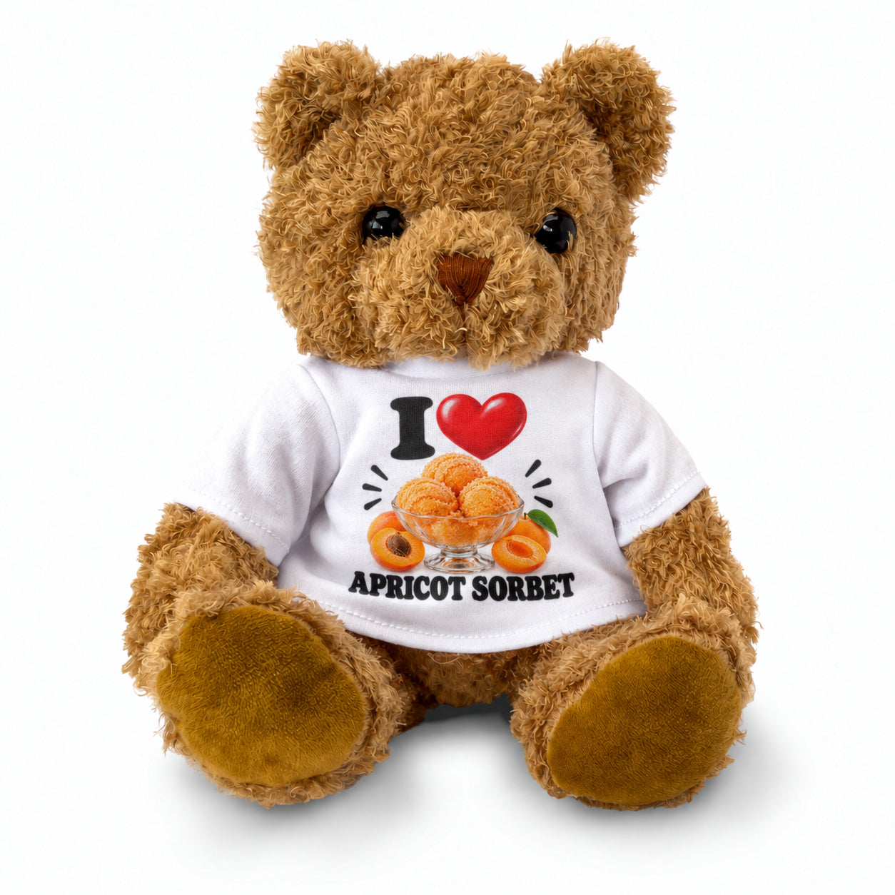 I Love Apricot Sorbet teddy bear - image 2