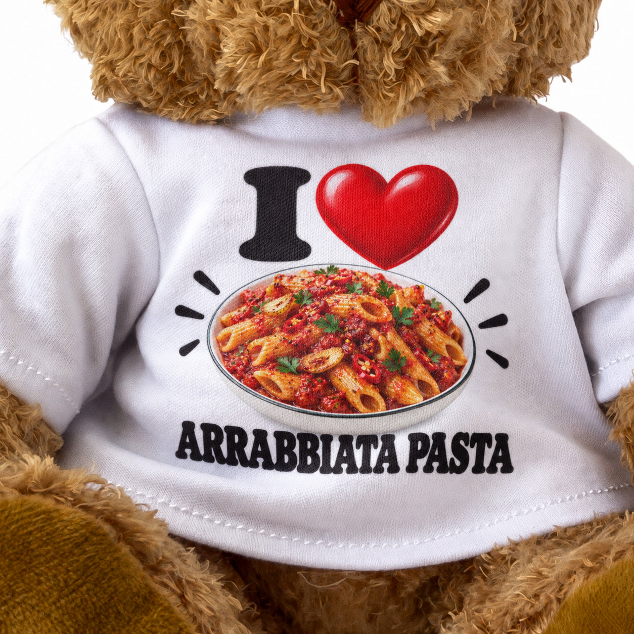 I Love Arrabbiata Pasta teddy bear - image 3