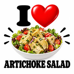 I Love Artichoke Salad teddy bear - image 4