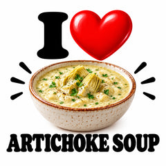 I Love Artichoke Soup teddy bear - image 4