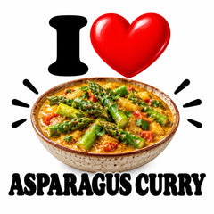 I Love Asparagus Curry teddy bear - image 4