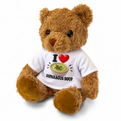 I Love Asparagus Soup teddy bear