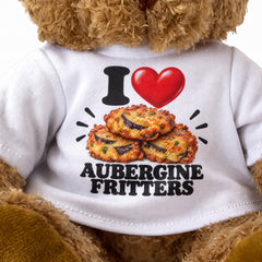 I Love Aubergine Fritters teddy bear - image 3