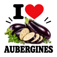 I Love Aubergines teddy bear - image 4
