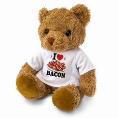 I Love Bacon teddy bear