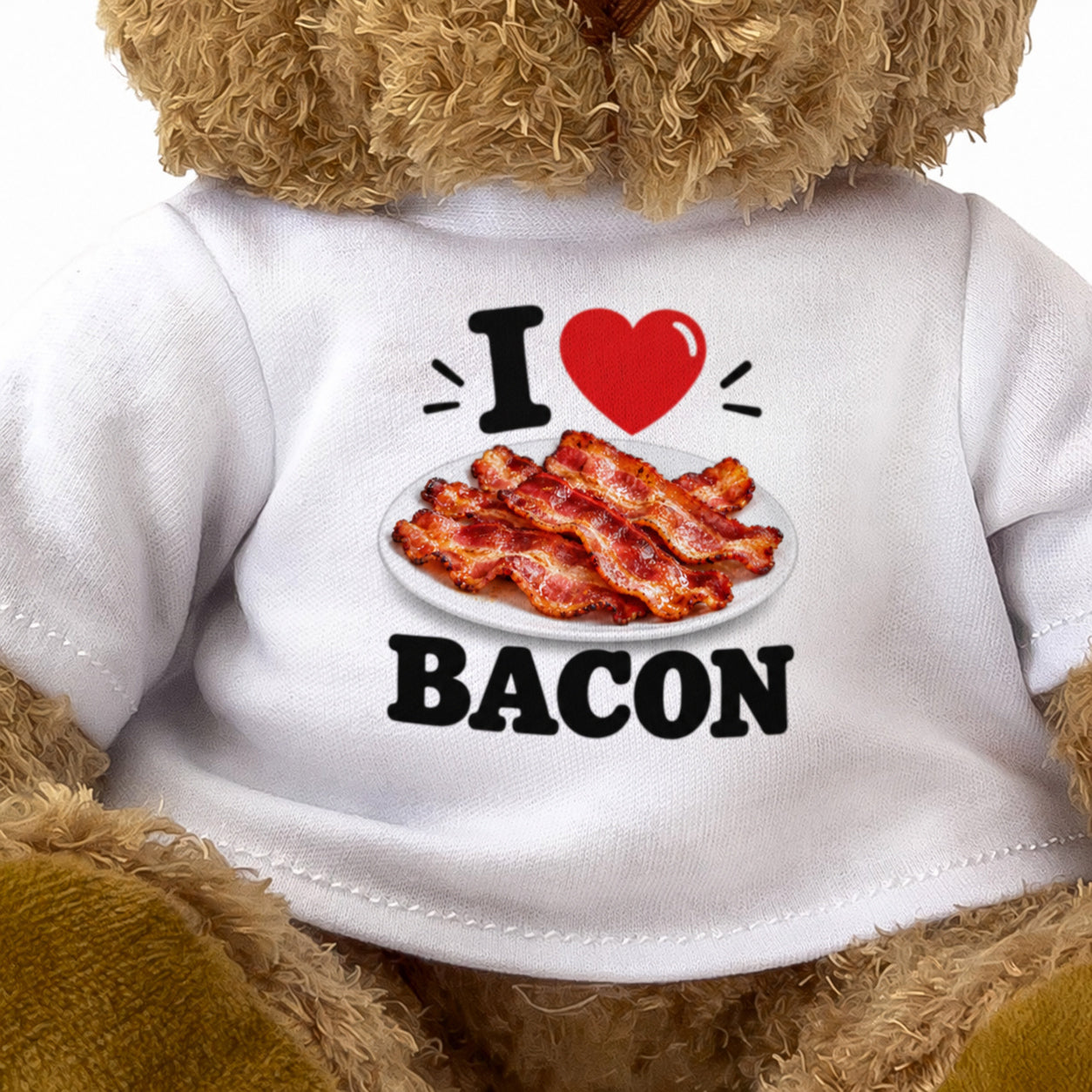 I Love Bacon teddy bear - image 3
