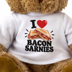 I Love Bacon Sarnies teddy bear - image 3