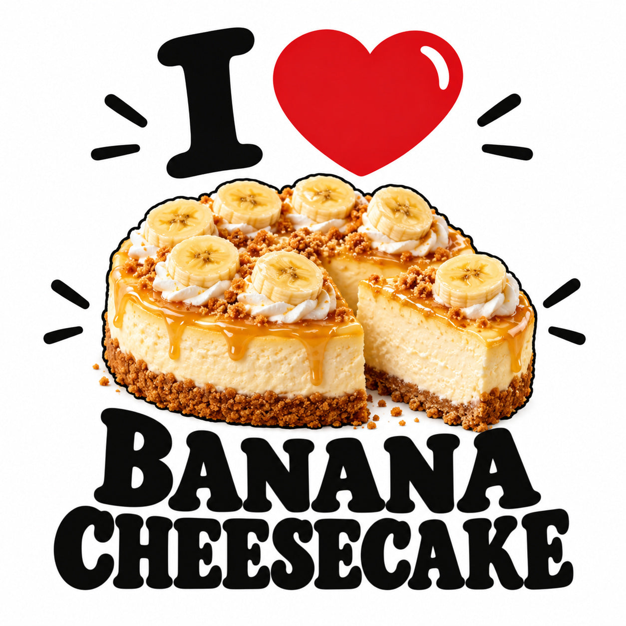 I Love Banana Cheesecake teddy bear - image 4