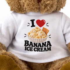 I Love Banana Ice Cream teddy bear - image 3